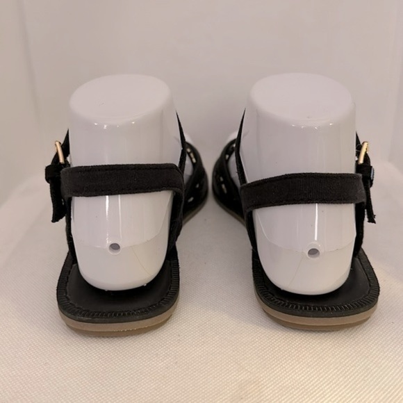 Toms Lexie Vegan Leather with Woven Fabric Sandal Size 6  - EUC - Picture 8 of 12